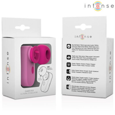Intense - estimulador de clitóris sabrina rosa intense fun caliente. Pt