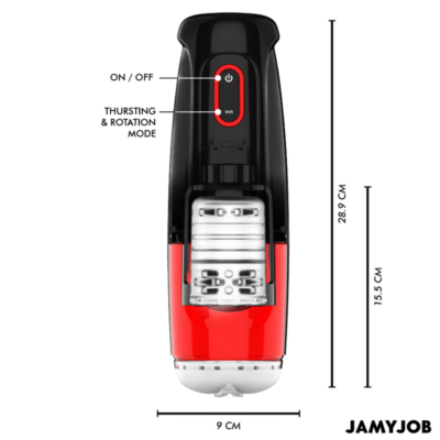 JAMYJOB - STORM MASTURBADOR AUTOMÁTICO DE VAGINA 10 MODOS DE ROTAÇÃO E IMPULSO 11 Jamyjob - storm masturbador automático de vagina 10 modos de rotação e impulso jamyjob caliente. Pt