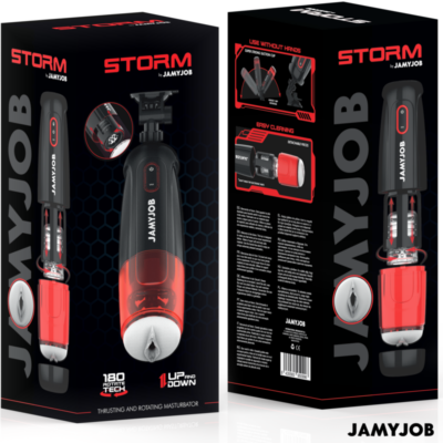 JAMYJOB - STORM MASTURBADOR AUTOMÁTICO DE VAGINA 10 MODOS DE ROTAÇÃO E IMPULSO 15 Jamyjob - storm masturbador automático de vagina 10 modos de rotação e impulso jamyjob caliente. Pt