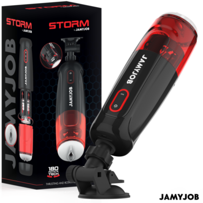 Alternative view of JAMYJOB - STORM MASTURBADOR AUTOMÁTICO DE VAGINA 10 MODOS DE ROTAÇÃO E IMPULSO