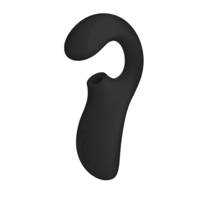 Lelo - enigma massager de estimulao de dupla suco preto lelo caliente. Pt