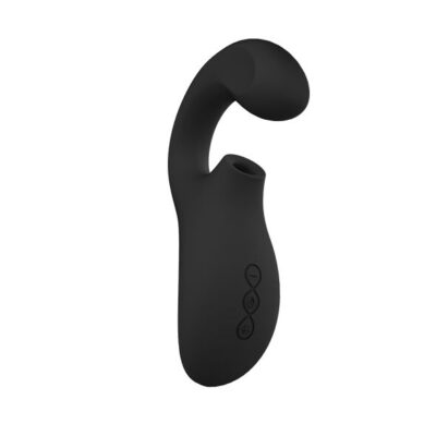 Lelo - enigma massager de estimulao de dupla suco preto lelo caliente. Pt