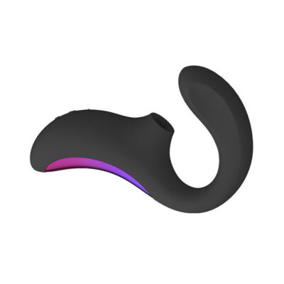 Lelo - enigma massager de estimulao de dupla suco preto lelo caliente. Pt