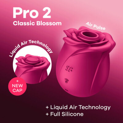SATISFYER - AIR PULSE VIBRADOR PRO 2 CLASSIC BLOSSOM 15 Satisfyer - air pulse vibrador pro 2 classic blossom satisfyer air pulse caliente. Pt