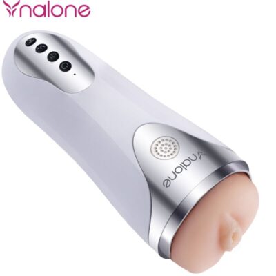 Nalone - magician masturbator com vibração branco nalone caliente. Pt