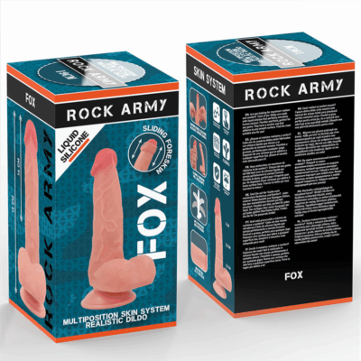 Rockarmy - silicone líquido fox 19 cm -o- 3,2 cm rock army caliente. Pt