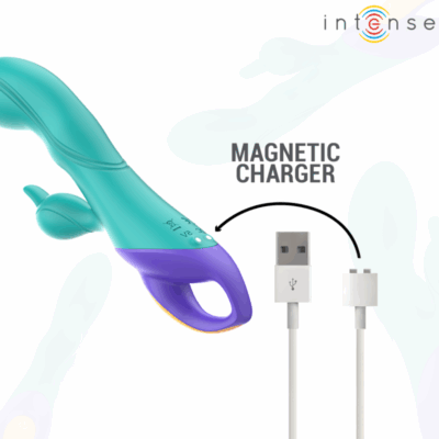 Intense - fred rabbit vibrador azul intense fun caliente. Pt