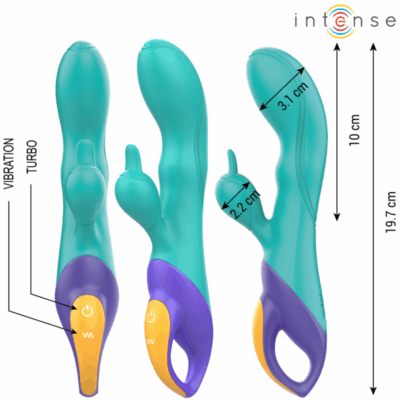 Alternative view of INTENSE - FRED RABBIT VIBRADOR AZUL