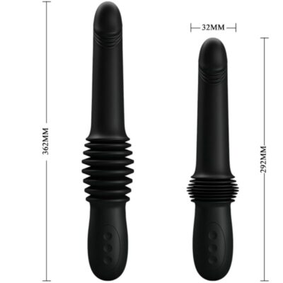 Pretty love - vibrador pazuzu 3 modos de impulso preto pretty love caliente. Pt