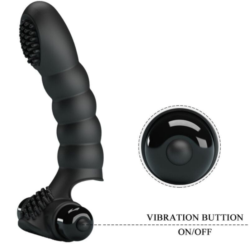 PRETTY LOVE - VIBRADOR DE DEDO ALEXANDER 10 VIBRAÇÕES PRETO 6 Pretty love - vibrador de dedo alexander 10 vibrações preto - image 6