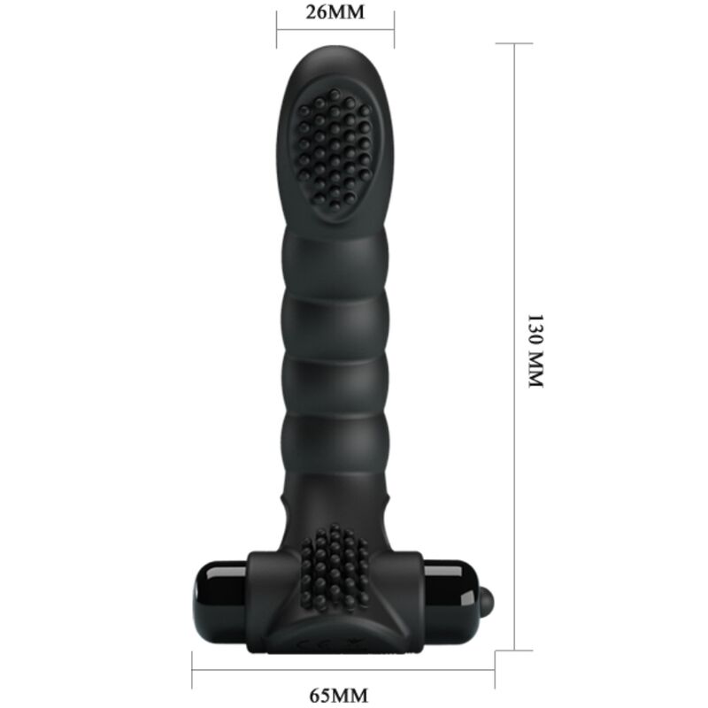 PRETTY LOVE - VIBRADOR DE DEDO ALEXANDER 10 VIBRAÇÕES PRETO 4 Pretty love - vibrador de dedo alexander 10 vibrações preto - image 4