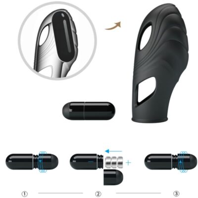 Pretty love - lich silicone dedo vibrador preto pretty love caliente. Pt