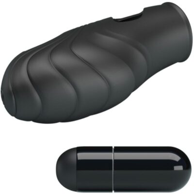 Pretty love - lich silicone dedo vibrador preto pretty love caliente. Pt