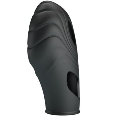 Alternative view of PRETTY LOVE - LICH SILICONE DEDO VIBRADOR PRETO