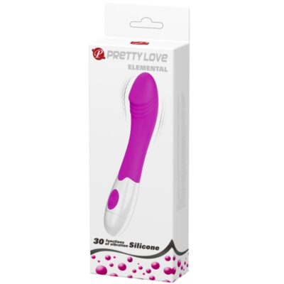 Pretty love - vibrador elemental 30 modos de vibração roxo pretty love caliente. Pt