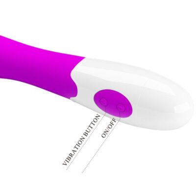 Pretty love - vibrador elemental 30 modos de vibração roxo pretty love caliente. Pt