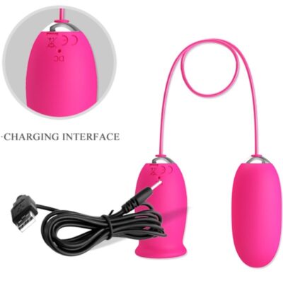 Pretty love - ovo vibrador daisy + língua estimulante de clitóris rosa pretty love caliente. Pt