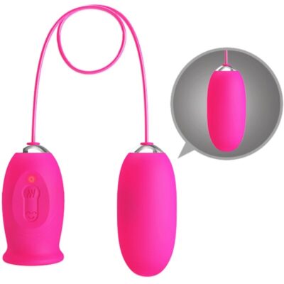 Pretty love - ovo vibrador daisy + língua estimulante de clitóris rosa pretty love caliente. Pt