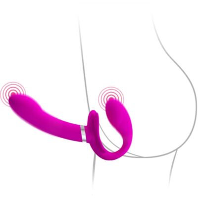 Pretty love - vibrador valerie double strap-on 12 vibrações roxo pretty love caliente. Pt