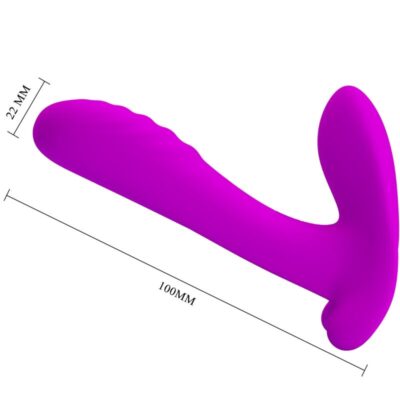 Pretty love - massageador e vibrador 12 vibrações controle remoto roxo pretty love caliente. Pt
