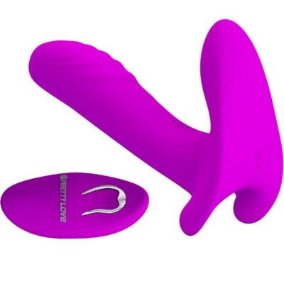 Alternative view of PRETTY LOVE - MASSAGEADOR E VIBRADOR 12 VIBRAÇÕES CONTROLE REMOTO ROXO