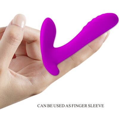 Pretty love - massageador e vibrador 12 vibrações controle remoto roxo pretty love caliente. Pt