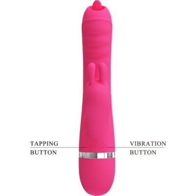 Pretty love - vibrador coelho multifuncional phoenix rosa pretty love caliente. Pt