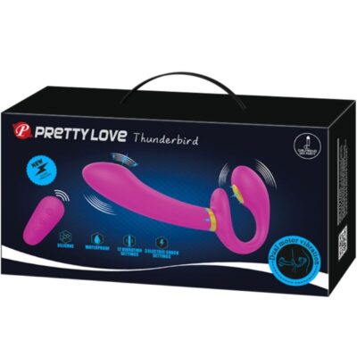 Pretty love - thunderbird vibrador duplo com controle remoto roxo pretty love caliente. Pt