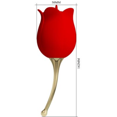PRETTY LOVE - ESTIMULADOR DE CLITÓRIS ROSE LOVER 12 VIBRAÇÕES VERMELHO 9 Pretty love - estimulador de clitóris rose lover 12 vibrações vermelho - image 4