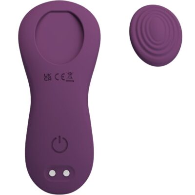 Alternative view of PRETTY LOVE - MANE LAY ON MASSAGEADOR DE CLITÓRIS 10 VIBRAÇÕES CONTROLE REMOTO ROXO