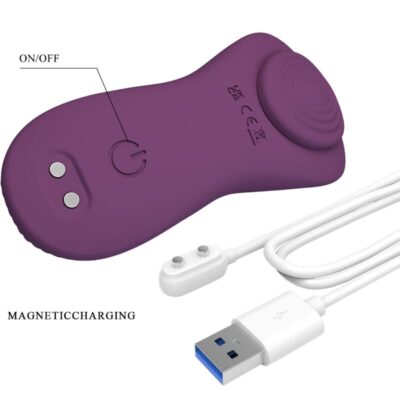 Pretty love - mane lay on massageador de clitóris 10 vibrações controle remoto roxo pretty love caliente. Pt