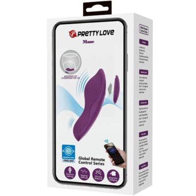 Pretty love - mane lay on massageador de clitóris 10 vibrações controle remoto roxo pretty love caliente. Pt