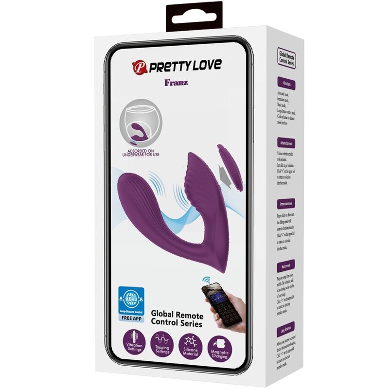 PRETTY LOVE - FRANZ MASSAGER E VIBRADOR APLICATIVO GRATUITO ROXO 8 Pretty love - franz massager e vibrador aplicativo gratuito roxo - image 8