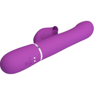 Pretty love - vibrador multifuncional 4 em 1 e estimulador roxo pretty love caliente. Pt