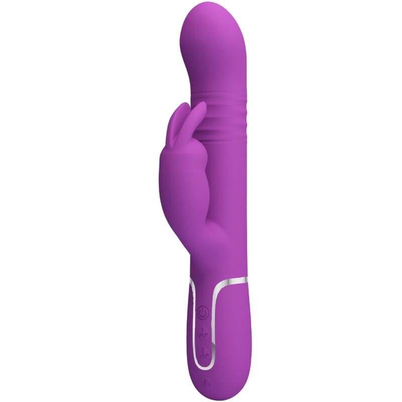 PRETTY LOVE - COALE 4 EM 1 MULTIFUNCIONAL COELHO VIBRADOR ROXO 1 Pretty love - coale 4 em 1 multifuncional coelho vibrador roxo