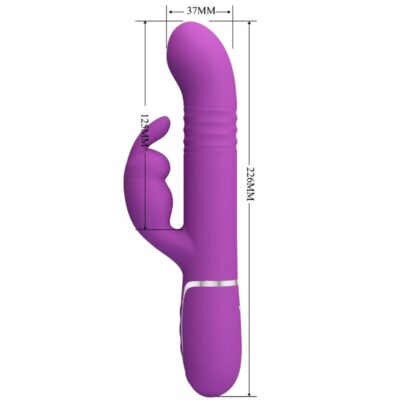 PRETTY LOVE - COALE 4 EM 1 MULTIFUNCIONAL COELHO VIBRADOR ROXO 12 Pretty love - coale 4 em 1 multifuncional coelho vibrador roxo pretty love caliente. Pt