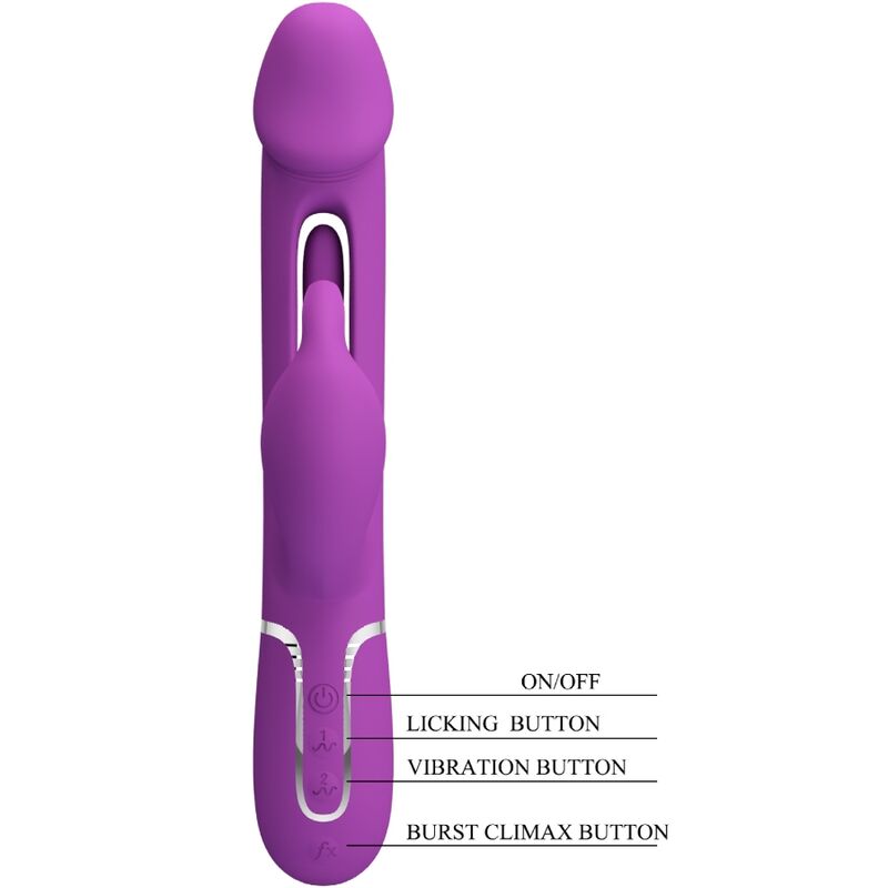 PRETTY LOVE - KAMPAS 3 EM 1 MULTIFUNCIONAL COELHO VIBRADOR ROXO 6 Pretty love - kampas 3 em 1 multifuncional coelho vibrador roxo - image 6