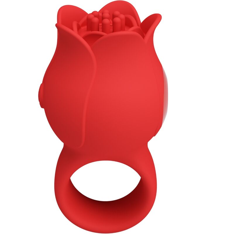 PRETTY LOVE - VIBRADOR DE DEDO EM FORMA DE JAE ROSE 10 VIBRAÇÕES VERMELHO 1 Pretty love - vibrador de dedo em forma de jae rose 10 vibrações vermelho
