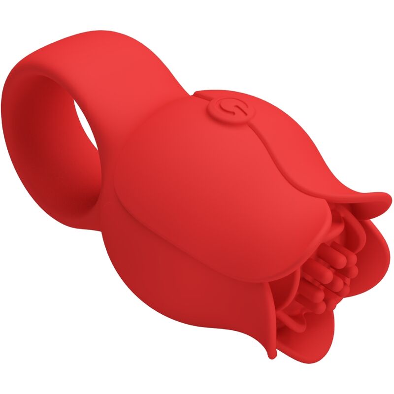 PRETTY LOVE - VIBRADOR DE DEDO EM FORMA DE JAE ROSE 10 VIBRAÇÕES VERMELHO 4 Pretty love - vibrador de dedo em forma de jae rose 10 vibrações vermelho - image 4