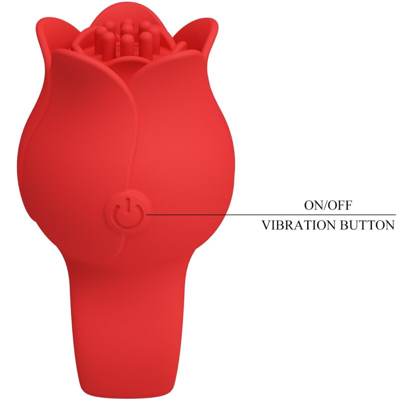 PRETTY LOVE - VIBRADOR DE DEDO EM FORMA DE JAE ROSE 10 VIBRAÇÕES VERMELHO 7 Pretty love - vibrador de dedo em forma de jae rose 10 vibrações vermelho - image 7