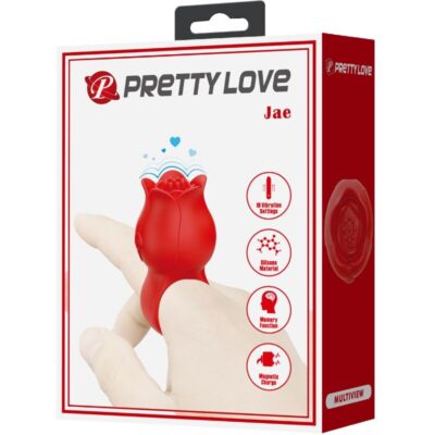 PRETTY LOVE - VIBRADOR DE DEDO EM FORMA DE JAE ROSE 10 VIBRAÇÕES VERMELHO 17 Pretty love - vibrador de dedo em forma de jae rose 10 vibrações vermelho - image 9