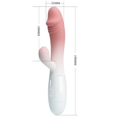 PRETTY LOVE - VIBRADOR SNAPPY RABBIT 30 VIBRAÇÕES ROSA 11 Pretty love - vibrador snappy rabbit 30 vibrações rosa pretty love caliente. Pt