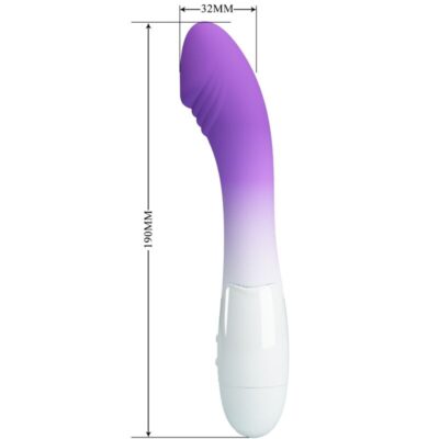 Pretty love - vibrador elemental ponto g 30 vibrações roxo pretty love caliente. Pt