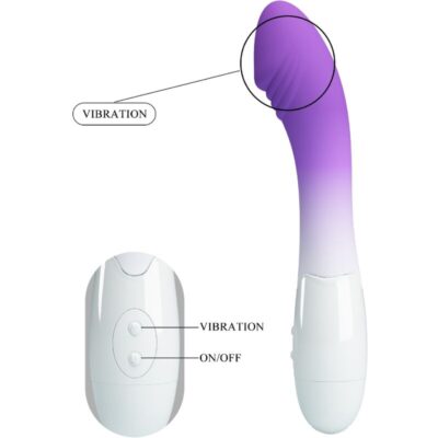 Pretty love - vibrador elemental ponto g 30 vibrações roxo pretty love caliente. Pt
