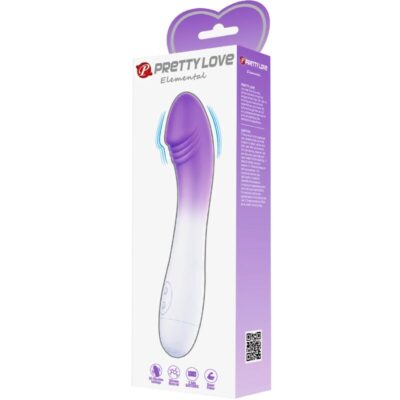 Pretty love - vibrador elemental ponto g 30 vibrações roxo pretty love caliente. Pt