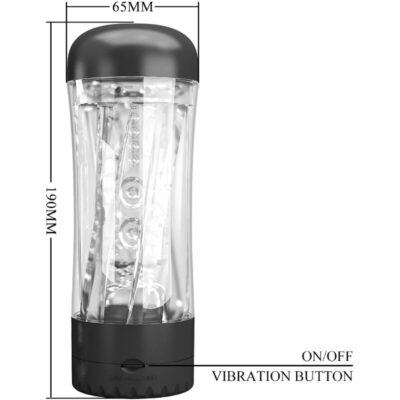 Pretty love - tamara masturbador masculino multi-velocidade vibrador preto pretty love caliente. Pt
