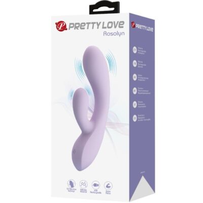 Pretty love - vibrador rosolyn rabbit 10 vibrações roxo pretty love caliente. Pt