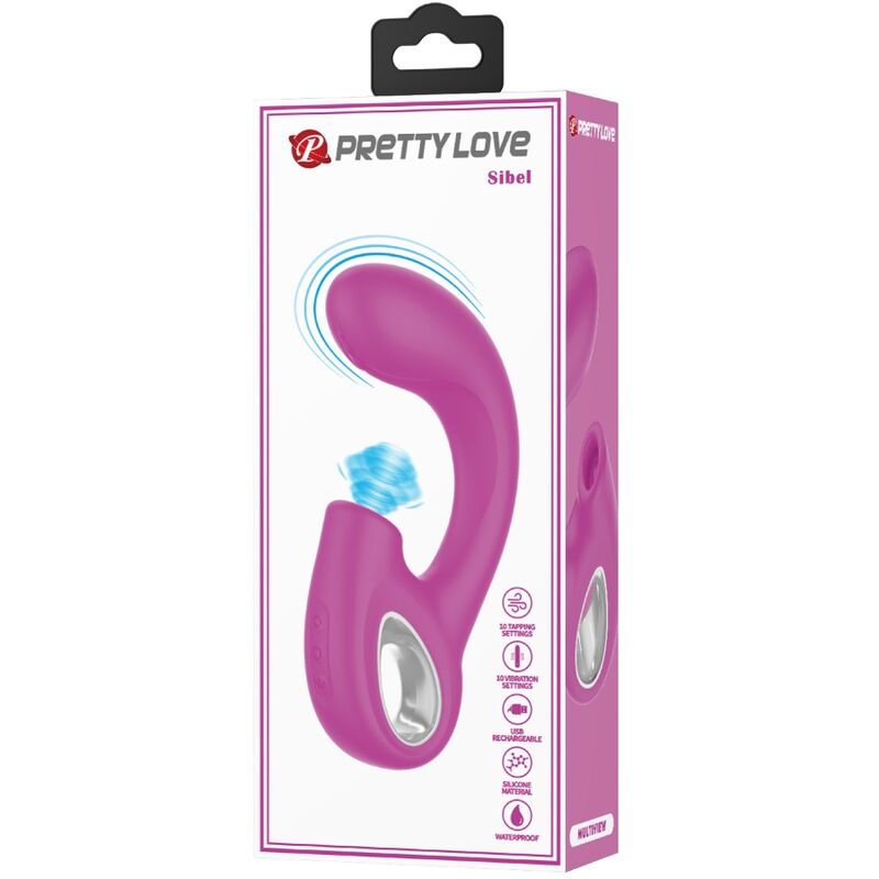 PRETTY LOVE - SIBEL SIBEL VIBRADOR PONTO G + ESTIMULADOR DE CLITÓRIS 10 VIBRAÇÕES ROXO 7 Pretty love - sibel sibel vibrador ponto g + estimulador de clitóris 10 vibrações roxo - image 7
