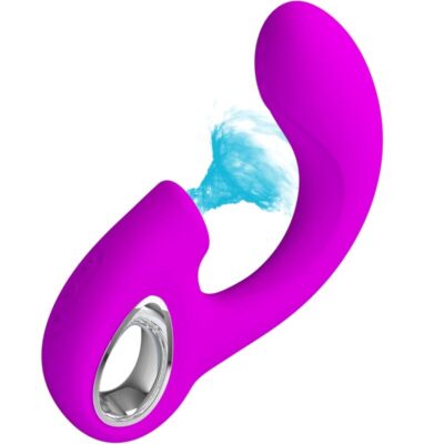 Alternative view of PRETTY LOVE - SIBEL SIBEL VIBRADOR PONTO G + ESTIMULADOR DE CLITÓRIS 10 VIBRAÇÕES ROXO
