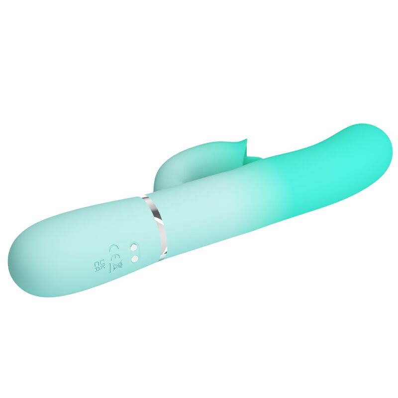 PRETTY LOVE - GIGI MULTIFUNCIONAL COELHO VIBRADOR AQUA VERDE 4 Pretty love - gigi multifuncional coelho vibrador aqua verde - image 4